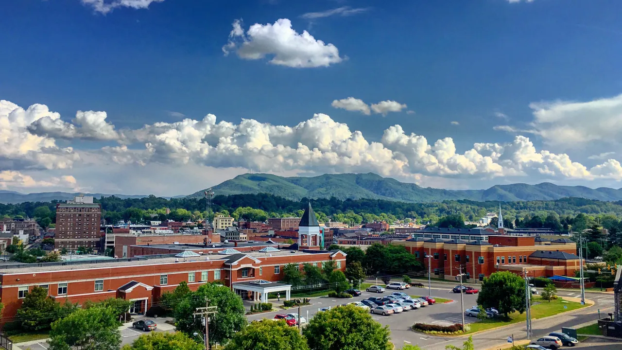 Johnson City TN - skyline